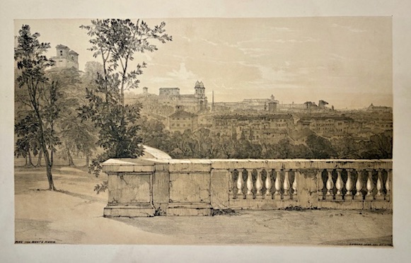 Ex Libris Roma, Libreria Antiquaria, Lear Edward (1812-1888). Rome from ...